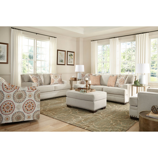 Wade Logan® Carvon 2 Piece Living Room Set Wayfair